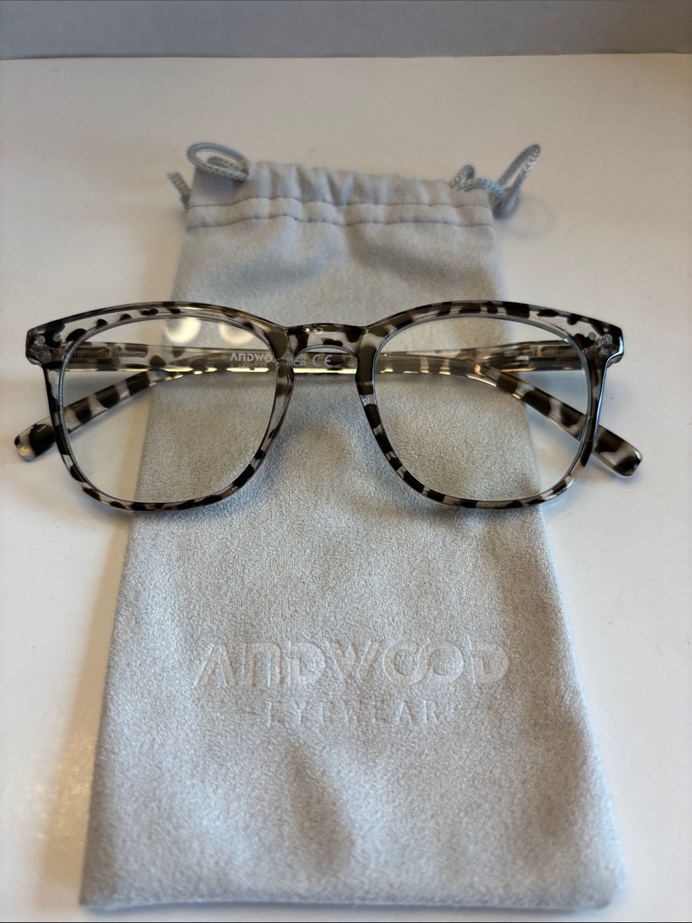 Andwood Tortoiseshell Blue LightGlasses No Power